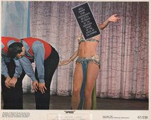 Spree 1967 original 8x10 lobby card Juliet Prowse in Vegas show