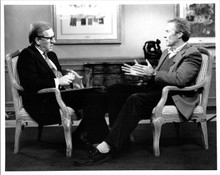Clint Eastwood being interviewed on 1993 by David Frost original 8x10 photo