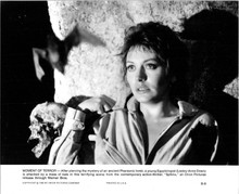 Lesley Anne Down 1980 original 8x10 photo looking frightened from Sphinx