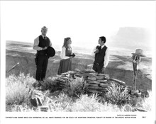 Maverick 1994 James Garner Jodie Foster Mel Gibson in desert original 8x10 photo