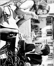 Claudia Cardinale original 8x10 photo 1960's era sipping champagne movie unknown