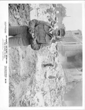 Jeff Chandler 1959 original 8x10 photo in bomb site Ten Seconds To Hell
