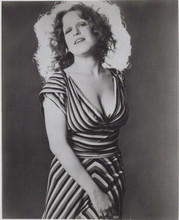Bette Midler 1970's original 8x10 photo publicity portrait showing cleavage