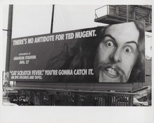 Ted Nugent 1977 original 8x10 photo Cat Scratch Fever concert promotional