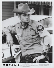 Bo Hopkins 1984 original 8x10 photo portrait in sheriff uniform Mutant