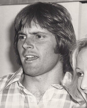 Bruce Jenner 1970's original 8x10 photo in checkered shirt