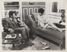 Penelope 1966 original 8x10 photo Natalie Wood on psychiatrist couch Dick Shawn