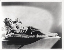 Fay Wray full body pose reclining in skimpy outfit King Kong 8x10 inch photo