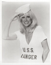 Suzanne Somers saluting U.S.S. Ranger 1982 Suzanne Somers Special 8x10 photo