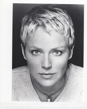 Sharon Stone beautiful portrait with short hair 8x10 inch photo