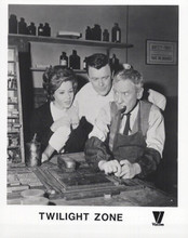 Twilight Zone 1963 Printer's Devil Burgess Meredith Robert Sterling Pat Crowley