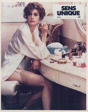 Sean Young sits at make-up table in stockings vintage 8x10 inch photo No Way Out