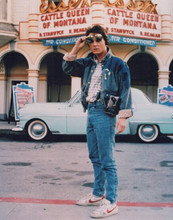 Michael J. Fox in Back to the Future Movie Scene 8x10 Photograph