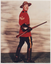 Sergeant Preston of the Yukon vintage 8x10 inch photo Richard Simmons with rifle