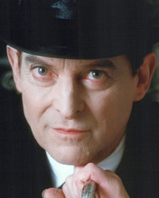 Jeremy Brett charismatic close-up portrait Adventures of Sherlock Holmes 8x10