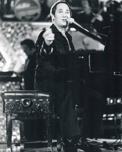 Neil Sedaka 1980 in concert at piano The Monte Carlo Show Monaco 8x10 photo