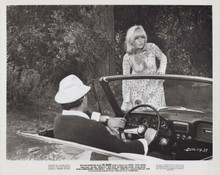 The Queens 1967 original 8x10 photo Monica Vitti Enrico Maria Salerno in car