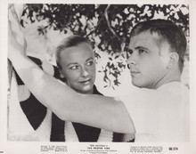 The Proper Time 1960 original 8x10 photo Tom Laughlin Norma Quine pose by tree