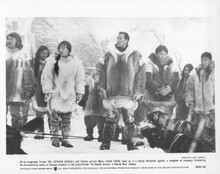 On Deadly Ground 1994 original 8x10 photo Joan Chen Steven Seagal in snow