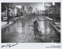 One From The Heart 1982 original 8x10 photo Terri Garr walks down night street