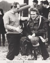 Revolution 1985 original 8x10 photo director Hugh Hudson on set Irwin Winkler