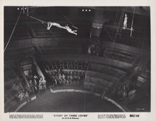 Story of Three Loves 1962 original 8x10 photo Kirk Douglas trapeze high top