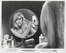 The Strange Affair 1968 original 8x10 photo Robin Tolhurst combs hair in mirror