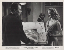 Story of Three Loves 1962 original 8x10 photo James Mason Moira Shearer in gown
