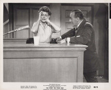 Story on Page One 1960 original 8x10 photo Rita Hayworth on witness stand