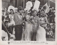 The Story of Will Rogers 1952 original 8x10 photo Will Rogers jr with showgirls