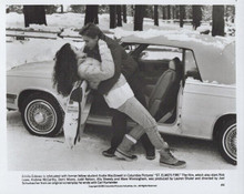 St. Elmo's Fire 1985 original 8x10 photo Emilio Estevez embraces Andie MacDowell