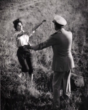 On The Beach 1959 Ava Gardner runs into arms of Gregory Peck 8x10 inch photo