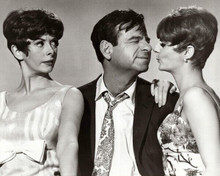 The Odd Couple Walter Matthau as Oscar Monica Evans Carole Shelley 8x10 photo