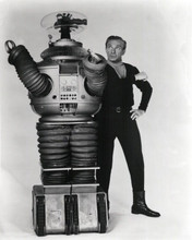 Lost in Space Jonathan Harris & the Robot "bubble-heady booby" 8x10 inch photo