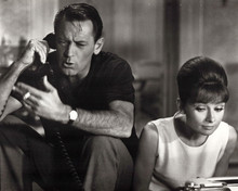 Paris When it Sizzles 8x10 photo Holden on telephone whilst Hepburn typewriter