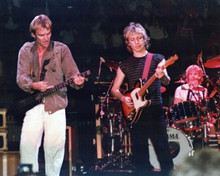 The Police Sting & Summers on guitars Copeland drums 1980's concert 8x10 photo