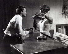 The Man From UNCLE 1964 Robert Vaughn at bar looking at Senta Berger 8x10 photo