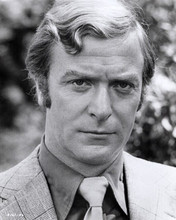 Michael Caine cool portrait in jacket & tie 1974 The Black Windmill 8x10 photo