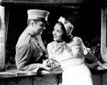 Joan Crawford romances soldier unidentified movie 8x10 inch photo