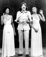 Tony Orlando and Dawn perform on TV variety show 1970's 8x10 inch photo