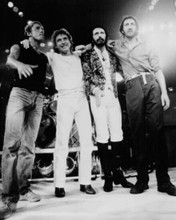 The Who classic line-up of the band 1970's era linking arms 8x10 inch photo