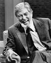 Dick Van Dyke laughs 1974 as guest on Dick Cavett Show 8x10 inch photo