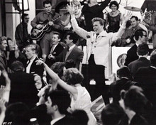 Billy Fury in music number scene with band 1963 Play It Cool 8x10 inch photo