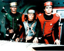Captain Scarlet Gerry Anderson TV classic Scarlet Blue & Green 8x10 inch photo