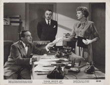 Please Believe Me 1950 original 8x10 photo Deborah Kerr gets cash in office