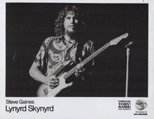 Lynyrd Skynyrd original 8x10 photo Steve Gaines MCA Records promotional