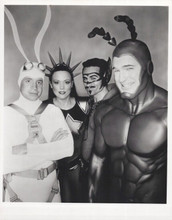 The Tick 2016 TV series original 8x10 photo Peter Serafinowicz and cast