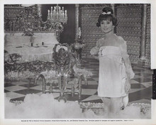 Paris When it Sizzles 1964 original 8x10 photo Audrey Hepburn wrapped in towel