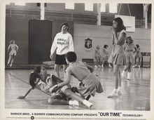 Our Time 1974 original 8x10 photo Pamela Sue Martin Betsy Slade in gym class