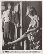 Claudelle Inglish 1961 8x10 original photo Diane McBain shows her legs